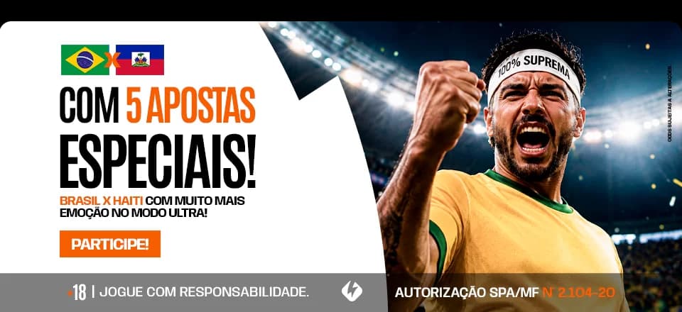 Apostas especiais Brasil