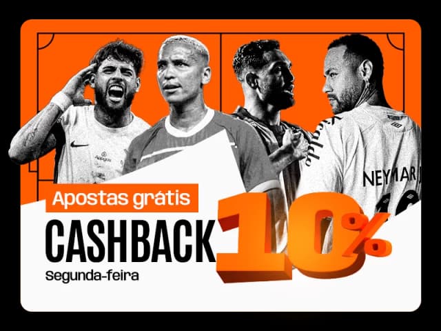 10% de Cashback semanal em Esportes