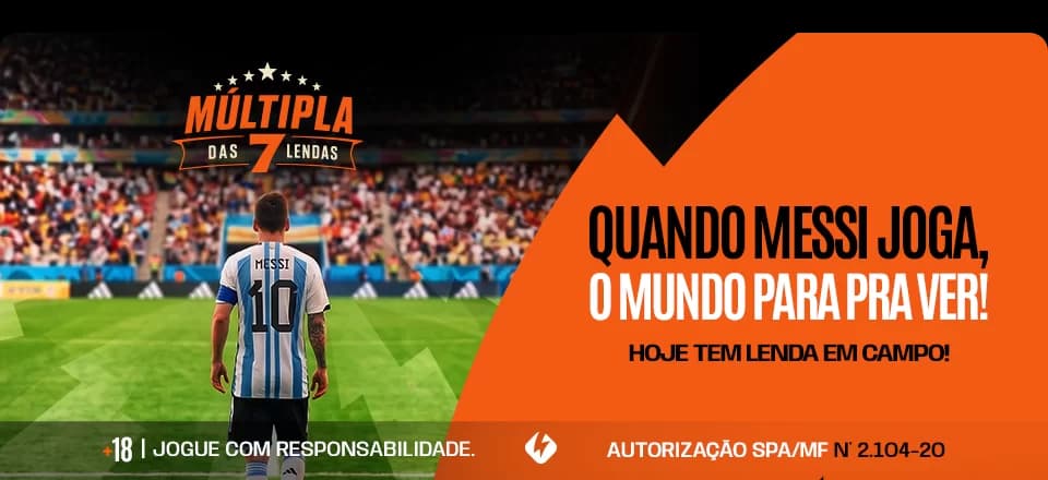 Hoje tem lenda em campo!